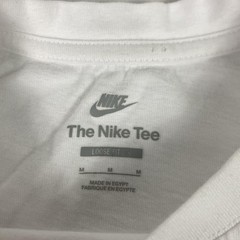 Nike Shirt Mens Medium White Just Do It Cooking With Sole Graphic Tee Loose Fit
