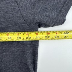 Merino Protect Shirt Mens Med Gray Lightweight Wool Crewneck Tee T-Shirt -Read