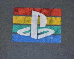 PlayStation Mens Big & Tall Sony PlayStation Distressed Graphic Shirt New 3XLB