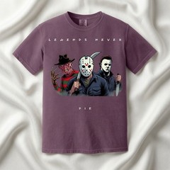 Legends Never Die Horror T-Shirt | Freddy Jason Michael Myers Comfort Colors Tee