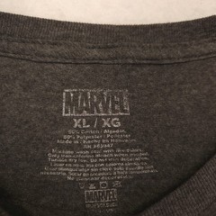 Marvel Black Panther Graphic Short Sleeve Casual Shirt Mens Size XL Gray