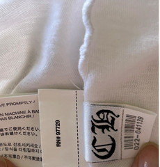 Authentic Chrome Hearts White Los Angeles Long Sleeve T Shirt sz S