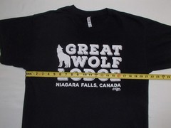 Great Wolf Lodge Niagara Falls Canada shirt (adult L)