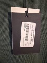 Satoshi Nakamoto Logo Thermal With studs Green Size XXL