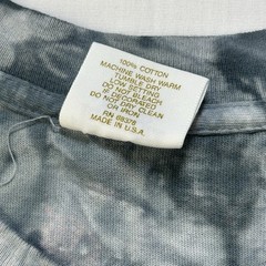 VTG Tennessee River Native American Warrior T Shirt Mens L Single Stitch Tye Dye