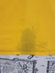 Jerzees Hi-Densi-T Men’s Yellow “Strength in Numbers” T-Shirt Size TG