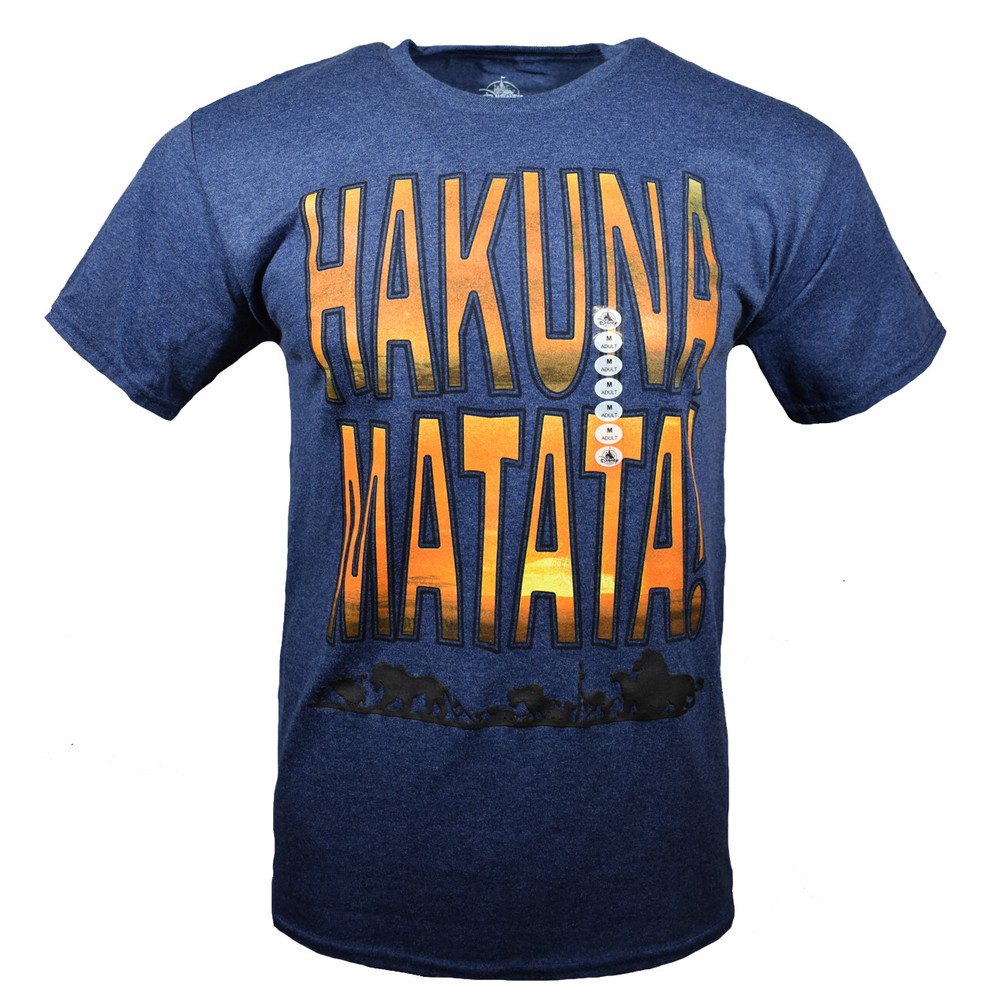 Disney Unisex T-Shirt-Hakuna Matata -The Lion King Size Small & Medium -New
