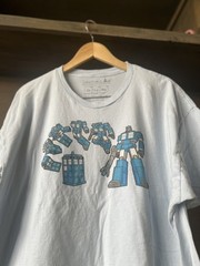 Transformers GRAPHICLAB BLUE Graphic Logo Short Sleeve Crew Neck Tee SIZE 2X