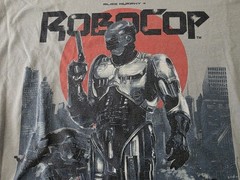 ROBOCOP Classic 1987 Movie Mens 2XL T-Shirt SciFi Action Cult Cyborg Alex Murphy