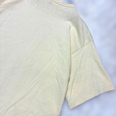 45Rpm Cut And Sew Oversized Short Sleeve T-Shirt With Back Print