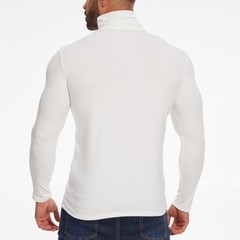 Men’s Turtleneck Pullover Slim Fit T-Shirts Long Sleeve Jumper Casual Warm Top