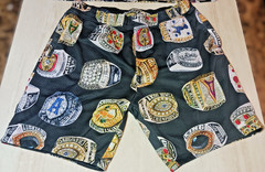 AKOO: Matching Shirt and Shorts All Over Print Championship Rings Pre-Owned