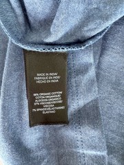 Kenneth Cole New York Men’s Blue Crew Neck T-Shirt Size Large NWT
