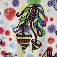 Mens Retro Psychedelic Mushroom T Shirt Trippy Colorful Retro 90s Acid Vibes
