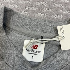 New Balance MADE in USA Core T-Shirt Grey SZ S MiUSA MT43543 AG