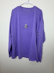#E131 Jungles XL Purple Long Sleeve T-shirt