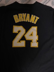 Y2K Kobe Bryant Black, Un Graphic, Unisex T-Shirt, Majestic Brand Screen Print ￼
