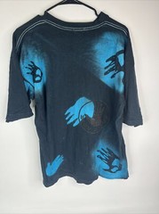 Vintage 1990s Body Glove All Over Print Shirt Large VTG USA Beach Sport Single S