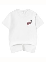 Niepce Men’s Ukiyo-e Carp Embroidery Tee Japanese Streetwear T-Shirt