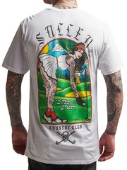 Sullen Men’s Nice Putt Short Sleeve Premium T-shirt Tattoo Girl Golfing Tee FORE