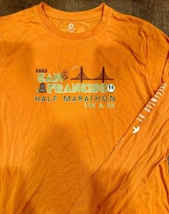 New 2023 KPSF Kaiser RACE CREW San Francisco Half Marathon 10k 5k Mens M T-Shirt