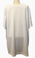 ATHLETIC WORKS DriWorks White Short Sleeve Crew Neck Jersey T-Shirt Sz 2XL
