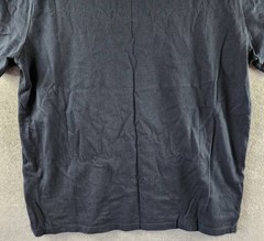 Vince Henley Placket Cotton Relaxed-Fit Shirt Men’s XL Blue Short Sleeve
