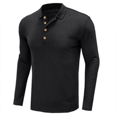 Zonbailon men’s t-shirt solid color breathable quick dry bottomed shirt autumn