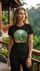 Borneo Malaysia Indonesia – Unisex Short Sleeve T-Shirt