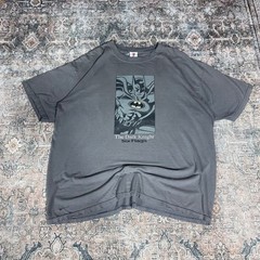 Vintage 90s Six Flags Batman The Dark Knight Tee Size XL Distressed & Faded