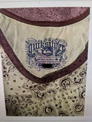 Quiksilver Mens Paisley Tank Top Size Small Cotton Green w/Brown – New