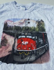 Vtg Train, T Shirt. SP 9801 Daylight Sales.