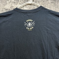 7.62 Design Men’s 2XL Ghosts Of War Military Shirt US Navy Black Graphic Logo