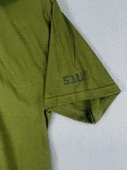 5.11 Tactical Shirt Mens Medium Hunter Green Ace Tee T-Shirt Cards Comfort