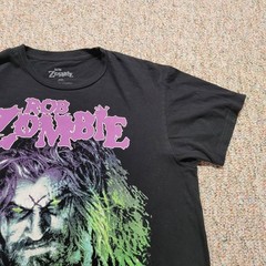 Rob Zombie Shirt Mens Medium Black Dragula Metal Rock Band Tour Concert Tee