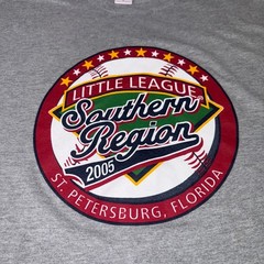 Russell Athletic Little League Southern Region 2005 T-Shirt Mens L