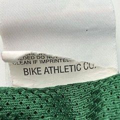 1980s BIKE Brand Long Mesh Basketball Jersey Green 2 Layer XL 42X31/33 572013