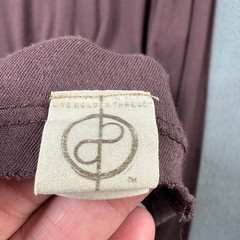 One Golden Thread Men’s Size XL Long Sleeve Supima Cotton Blend Tee Plum Brown