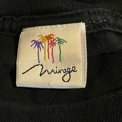 Vintage Mirage Shirt Men XL Black 90s Streetwear Crew Neck Workout Casual Tee