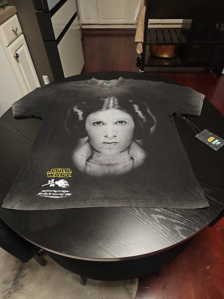 Civil Regime × Star Wars Princess Leia oversized t-shirt in black. Mediam