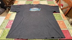 Men’s Vintage 1992 Seinfeld NBC Logo Graphic Shirt XL Extra Large Larry David TV