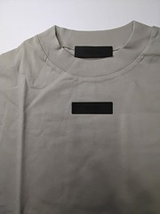 Essentials Fear of God ESSENTIALS Logo Gray Cotton Men’s Crew Neck Tee L