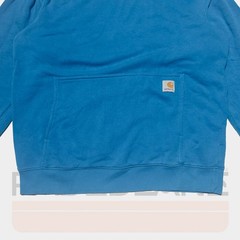 Carhartt Blue Force Sweatshirt W/ Front Pocket, Size Medium
