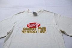 Elevation Church Unisex 2025 Goodbye Yesterday Tour Cropped Tee AP2 Cream Small