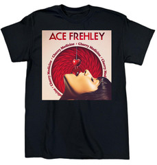 Vtg Ace Frehley Cherry Medicine Cotton Black All Size Unisex Shirt JU807