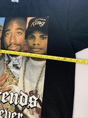 Shaka Wear Super Max Heavy Legends Forever T Shirt Mens 2XL Black Rap Tee XXL