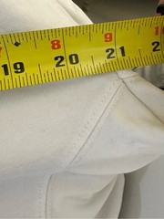 Bottega Veneta white cotton crewneck relaxed t-shirt green trim men M women L