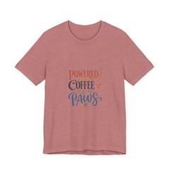 Vet Tech Shirt, Powered by Coffee & Paws, Funny Vet Tech T-Shirt, Veterinary