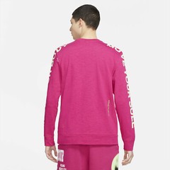 Nike Sportswear World Tour Long Sleeve Tee DA0629-615 LS Shirt Fireberry Hot Lab