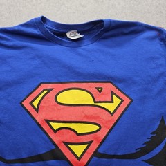 Delta Pro Weight Men’s Large Blue Superman Suit T-Shirt
